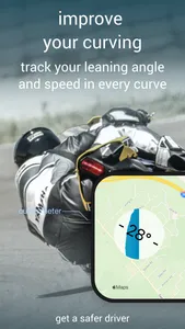 Curve Tracker for Motorbike screenshot 0