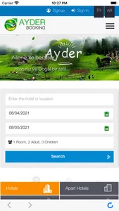 Ayder Booking screenshot 1