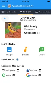 Australian Birds Sounds Pro screenshot 5