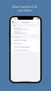 Puppy Scales - Weight Tracker screenshot 0