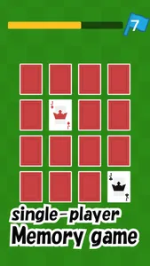 MemoryGame:matching cards screenshot 0