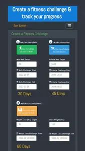 Fitness Challenge Tracker App screenshot 0