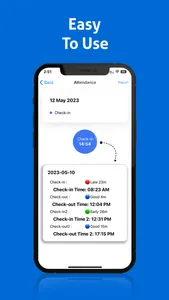 CheckinMe - HR Solution screenshot 2