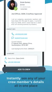 CrewPass screenshot 7