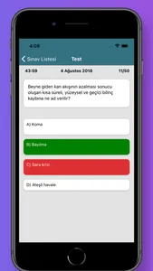 Ehliyet E-Sınav Çıkmış Sorular screenshot 3