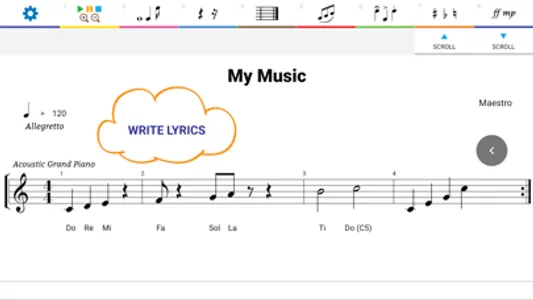 Maestro - Music Composer screenshot 2