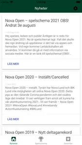 Nova Open i Lund screenshot 0