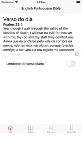 English - Portuguese Bible screenshot 0