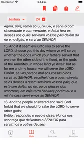 English - Portuguese Bible screenshot 2