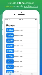 enem provas screenshot 0