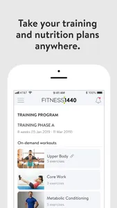 Fitness 1440 screenshot 1