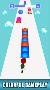 Pop It Rush -Antistress Runner screenshot 2