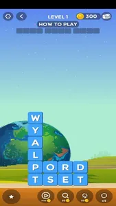 Flamboyant Word Puzzle screenshot 1