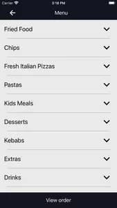 Marco's Fish Bar & Pizza screenshot 1