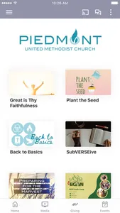 Piedmont UMC screenshot 1