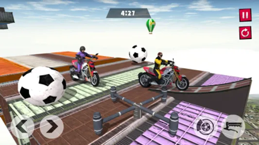 Super Hero Bike Stunts screenshot 1