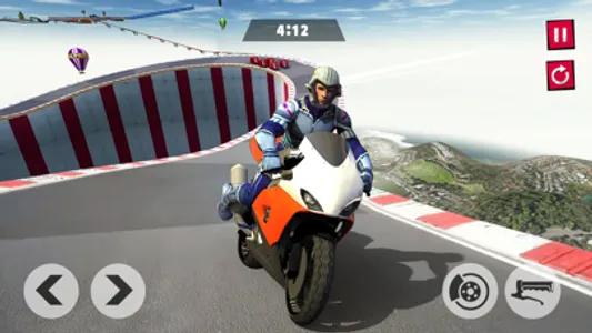 Super Hero Bike Stunts screenshot 4