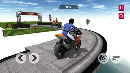 Super Hero Bike Stunts screenshot 5