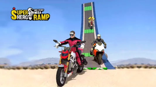 Super Hero Bike Stunts screenshot 6