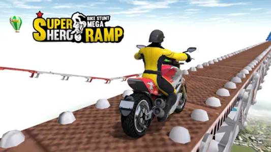 Super Hero Bike Stunts screenshot 7