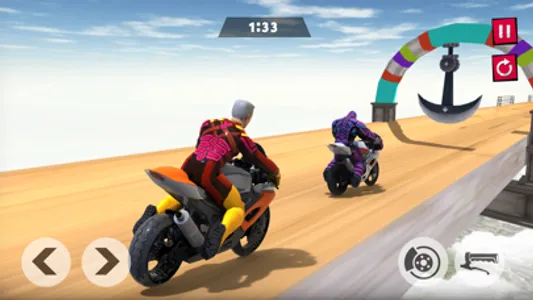 Super Hero Bike Stunts screenshot 8