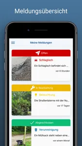 Melde-App Hollabrunn screenshot 2