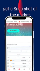 Gylie crypto wallet screenshot 2