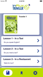 inFlux Traveler Digital Book screenshot 0