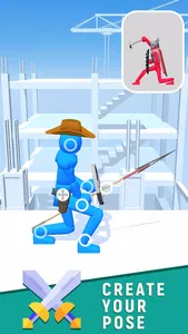 Fight Pose - Stickman Clash screenshot 0