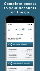 Axis Lending Mobile Access screenshot 2