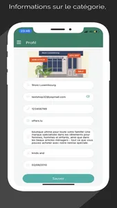 Offers.lu – Store/Business App screenshot 1