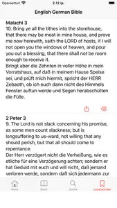 English - German Bible screenshot 4