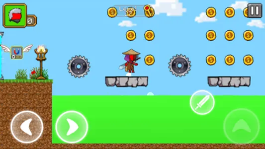 Red Stickman Fighter Adventure screenshot 1