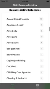 PBAH Business Directory screenshot 5