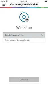 Bosch Setup Access screenshot 5