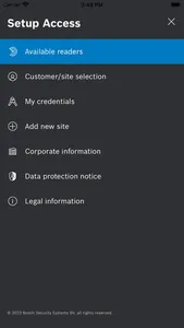 Bosch Setup Access screenshot 6