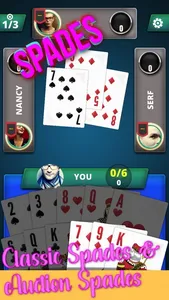 Spades Mania Classic screenshot 1