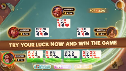 Hazari Card Game screenshot 3