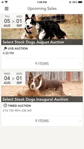 Select Stock Dog Sales screenshot 0