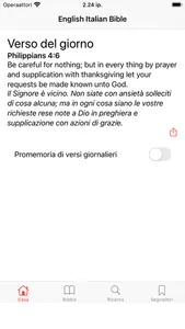 English - Italian Bible screenshot 0