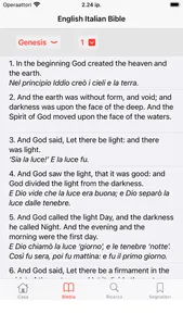 English - Italian Bible screenshot 1