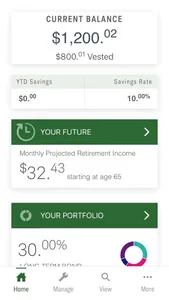 Retirement Direct Service screenshot 1