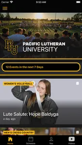 PLU Athletics screenshot 0