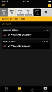 PLU Athletics screenshot 1