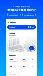 Minus Photos: Photos Cleaner screenshot 0