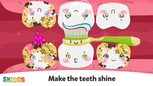 Teeth Cleaning Games for Kids screenshot 0