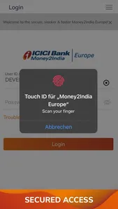 Money2India (Europe) screenshot 1