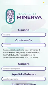 Proyecto Minerva screenshot 1
