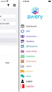 Awery ERP Mobile screenshot 1