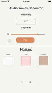 Audio Waves Generator screenshot 1